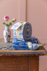 Tilda Fabric Jelly Roll - Something Blue
