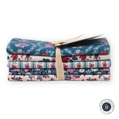Tilda Fat Quarter Bundle - Village Life - Blue