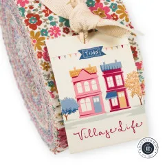 Tilda Fabric Jelly Roll - Village Life