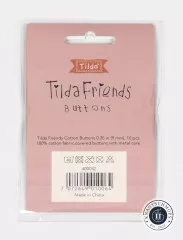 Tilda Knöpfe Chambray Friends