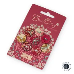 Tilda Knöpfe - Sanctuary - rot