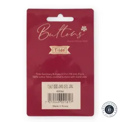 Tilda Knöpfe - Sanctuary - rot