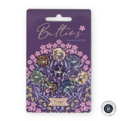 Tilda Knöpfe - Sanctuary - violett