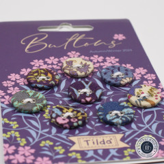 Tilda Knöpfe - Sanctuary - violett