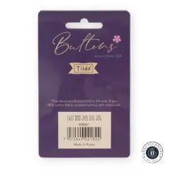 Tilda Knöpfe - Sanctuary - violett