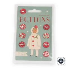 Tilda Knöpfe - Merry Little Christmas - 12mm