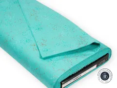 Ruby Star Society Speckled - Turquoise - extrabreit (50cm-Rest)