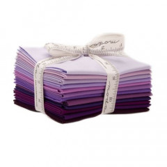 Moda Bella Solids Fat Quarter Bundle - Violett