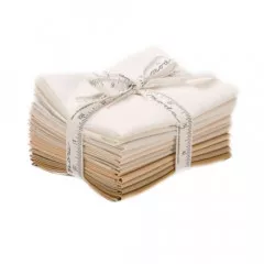 Moda Bella Solids Fat Quarter Bundle - Natur Creme