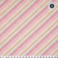 Art Gallery Fabrics - Adventale - Jolly Ribbons Festive