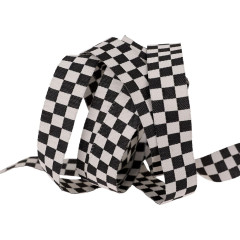 Ruby Star Society Webband 5/8" - Mixtape - Checker in Black