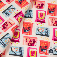 Cotton&Steel Fabrics - Mini Market - Cereously Fun - Midnight Snack Cotton&Steel Fabrics - Mini Market - Cereously Fun - Midnight Snack