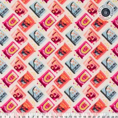 Cotton&Steel Fabrics - Mini Market - Cereously Fun - Midnight Snack
