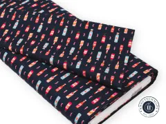 Cotton&Steel Fabrics - Mini Market - Flamin' Hot - Amazin Blazin