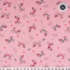 Riley Blake Baumwoll Designerstoff - Berry Market - Bicycles Frosting