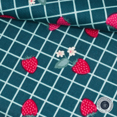 Riley Blake Baumwoll Designerstoff - Berry Market - Stargazer Gingham Berries Riley Blake Baumwoll Designerstoff - Berry Market - Stargazer Gingham Berries