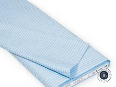 Riley Blake Baumwoll Designerstoff - 1/8&quote; Tonal Stripe - Boyblue