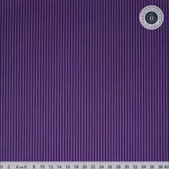 Riley Blake Baumwoll Designerstoff - 1/8 Tonal Stripe - Eggplant