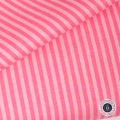 Riley Blake Baumwoll Designerstoff - 1/8&quote; Tonal Stripe - Sugarpink