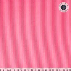 Riley Blake Baumwoll Designerstoff - 1/8&quote; Tonal Stripe - Sugarpink