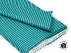 Riley Blake Baumwoll Designerstoff - 1/8" Tonal Stripe - Teal (36cm-Rest)