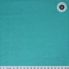 Riley Blake Baumwoll Designerstoff - 1/8 Tonal Stripe - Teal