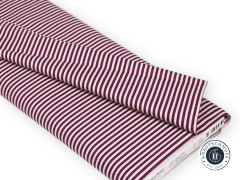 Riley Blake Baumwoll Designerstoff - 1/8" Stripe - Sangria