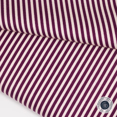 Riley Blake Baumwoll Designerstoff - 1/8&quote; Stripe - Sangria