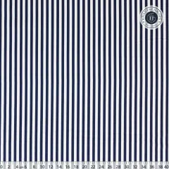 Riley Blake Baumwoll Designerstoff - 1/4" Stripe - Navy