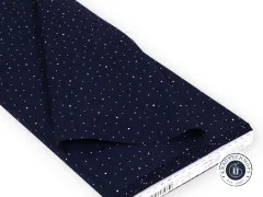 Riley Blake Baumwoll Designerstoff - Dapple Dot - Navy