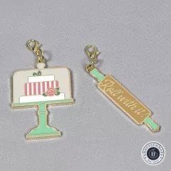 Reißverschluss-Anhänger (Zipper Charms) - Moda - Torte und Nudelholz