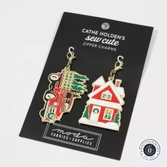 Reißverschluss-Anhänger (Zipper Charms) - Cathe Holden - XMas