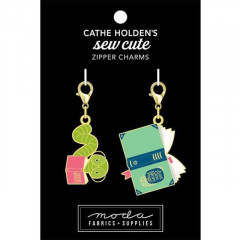 Reißverschluss-Anhänger (Zipper Charms) - Cathe Holden - Book Worm, Book