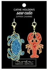 Reißverschluss-Anhänger (Zipper Charms) - Cathe Holden - Crab Lobster