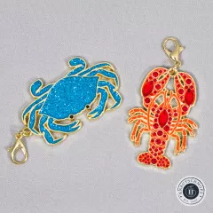 Reißverschluss-Anhänger (Zipper Charms) - Cathe Holden - Crab Lobster