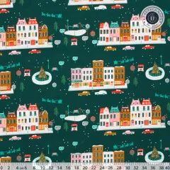 Art Gallery Fabrics - Christmas in the City - Joyful Boulevard Night