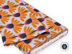 Anna Maria Cotton Lawn Designerstoff - Love Always - Echinacea - Morning