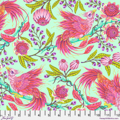 Tula Pink Baumwoll Designerstoff (Cotton Lawn) - Legendary - Hot Wings - Stardust