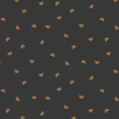 Cotton & Steel - Basics - Always Look For Rainbows - Total Eclipse Fabric