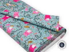 Cotton&Steel Fabrics - Yee-Haw Holidays - Twinkle Tangle - Dancing In A Winter Wonderland