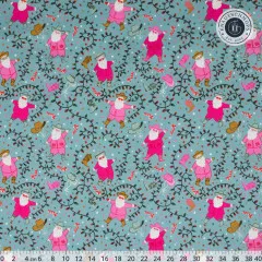 Cotton&Steel Fabrics - Yee-Haw Holidays - Twinkle Tangle - Dancing In A Winter Wonderland