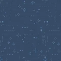 Art Gallery Fabrics - Decostitch Elements - Indigo Sky Art Gallery Fabrics - Decostitch Elements - Indigo Sky