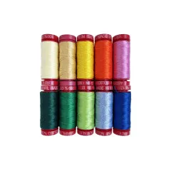 Aurifil 12wt Set - Groove - Emily van Hoff
