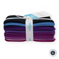 Riley Blake Basic - Confetti Cotton Solid - Fat Quarter Bundle - Purple
