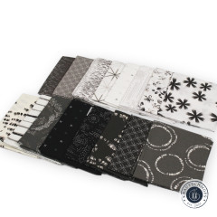 Art Gallery Fabrics - InkPerfect Carbon - Fat Quarter Bundle Fabric Wonders