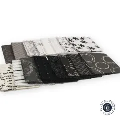 Art Gallery Fabrics - InkPerfect Carbon - Fat Quarter Bundle Fabric Wonders