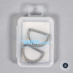 ByAnnie's - 1inch D-Ring Flat - Antique Brass