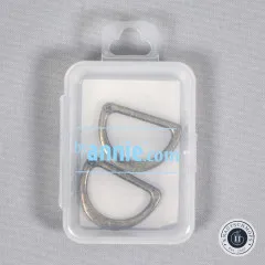 ByAnnie's - 1inch D-Ring Flat - Antique Brass