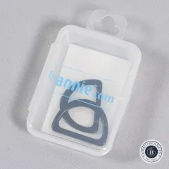 ByAnnie's - 1inch D-Ring Flat - Black metal