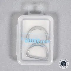 ByAnnie's - 1inch D-Ring Flat - Nickel
